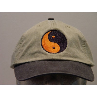 YIN YANG SYMBOL HAT WOMEN MEN EMBROIDERED BASEBALL CAP Price Embroidery Apparel  eb-23571954